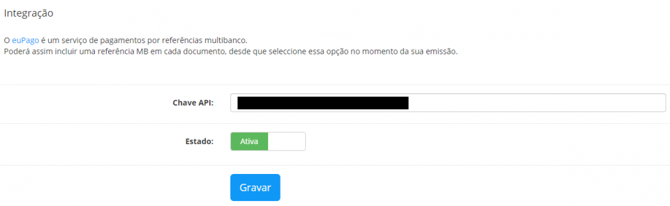 Vendus Go! - Configurar euPago