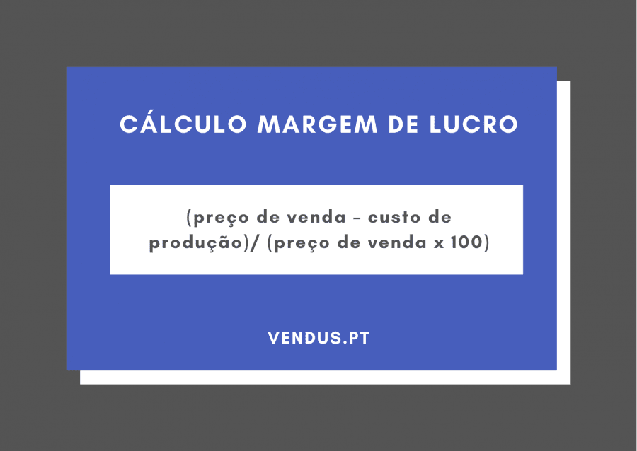 Cálculo Margem de Lucro