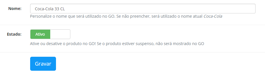 Editar Produto - Vendus GO