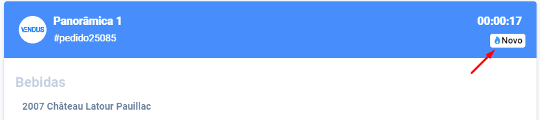 Vendus Pedidos - Estado